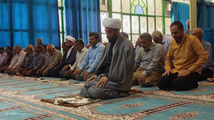 تصاویر/ اقامه نمازجمعه شهر یزدان آباد