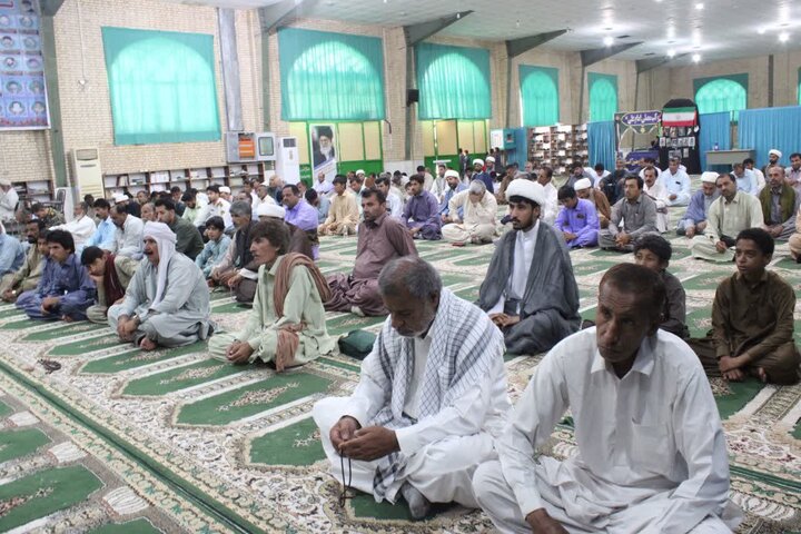 تصاویر/ آیین عبادی سیاسی نماز جمعه شهرستان دلگان