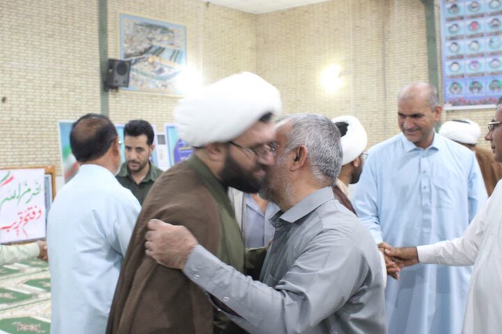 تصاویر/ آیین عبادی سیاسی نماز جمعه شهرستان دلگان