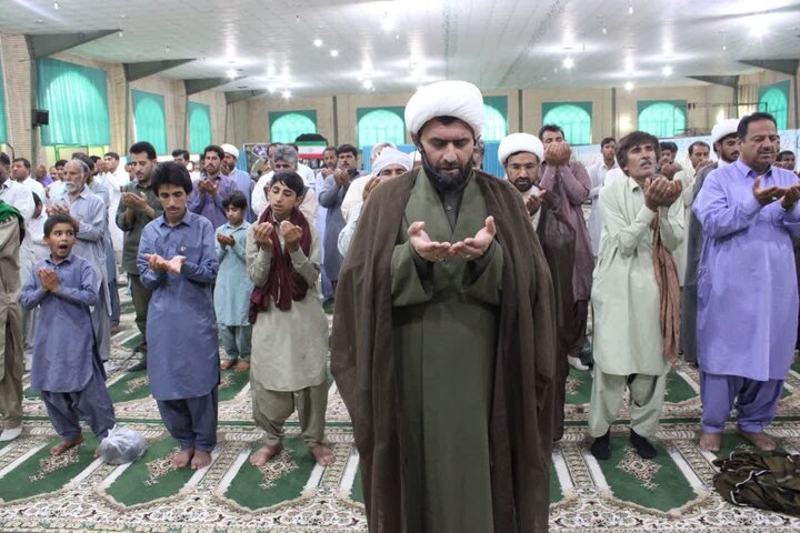 تصاویر/ آیین عبادی سیاسی نماز جمعه شهرستان دلگان