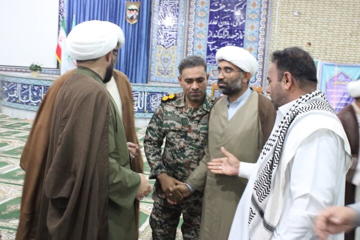 تصاویر/ آیین عبادی سیاسی نماز جمعه شهرستان دلگان