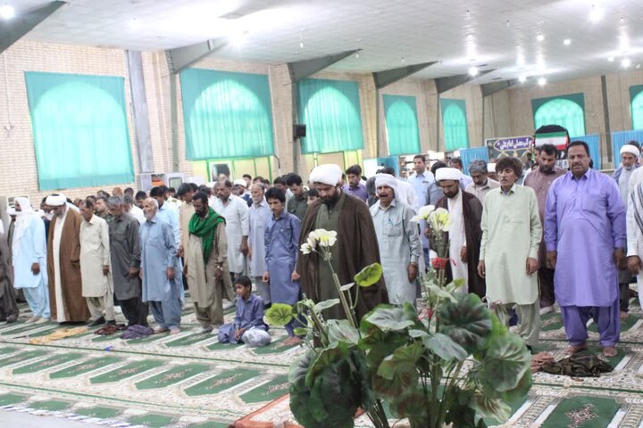 تصاویر/ آیین عبادی سیاسی نماز جمعه شهرستان دلگان