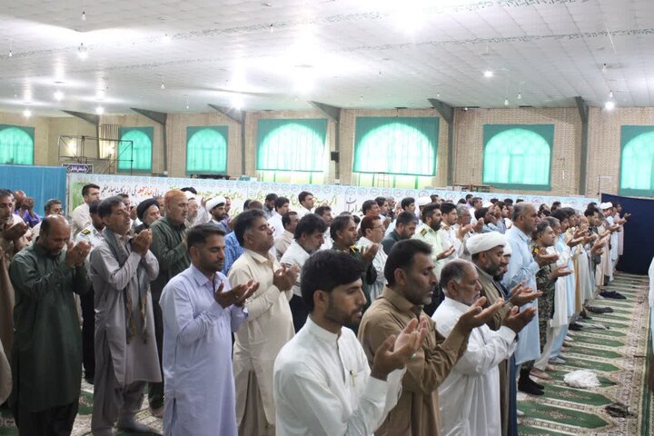 تصاویر/ آیین عبادی سیاسی نماز جمعه شهرستان دلگان