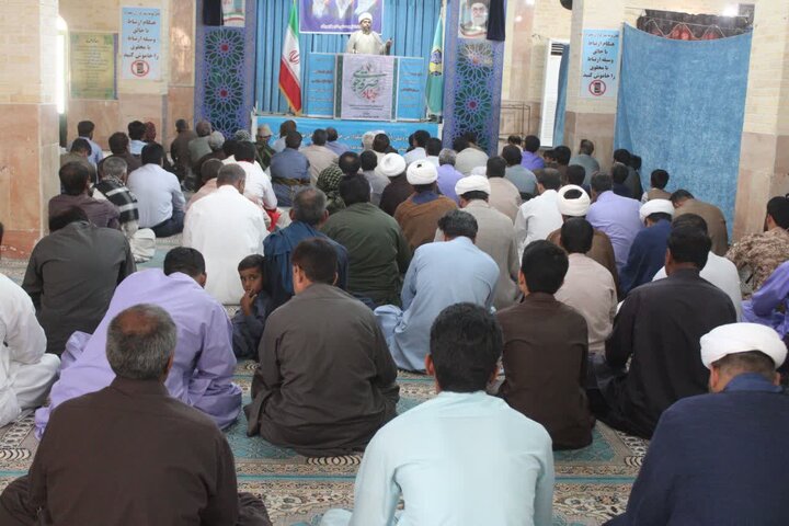تصاویر/ اقامه نمازجمعه شهر جازموریان