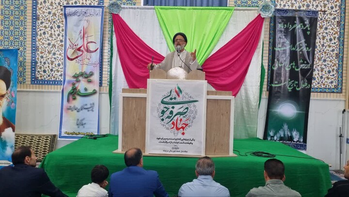 تصاویر| نماز جمعه عبادی سیاسی سربیشه