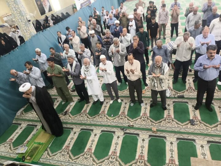 تصاویر/ اقامه نمازجمعه شهر فاریاب