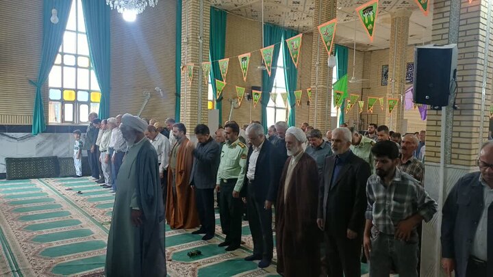 تصاویر/اقامه نماز عبادی سیاسی جمعه در زرندیه
