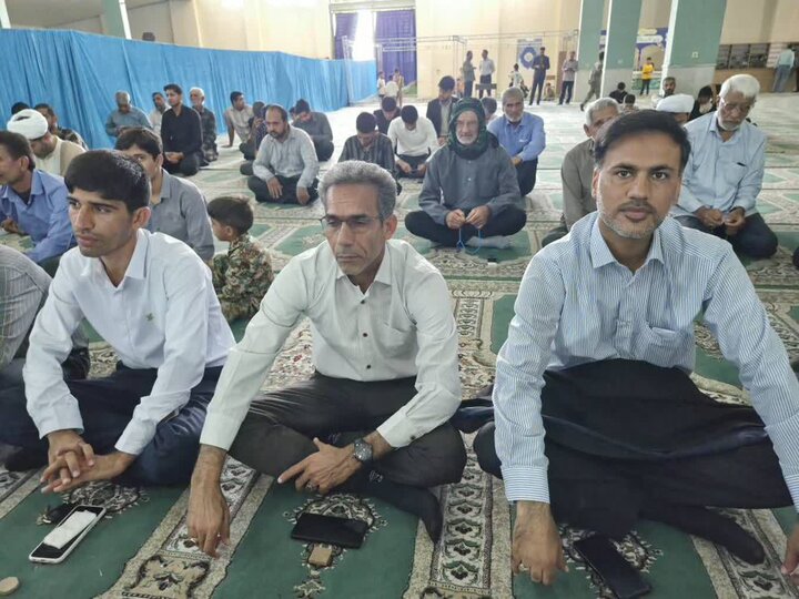 تصاویر/ اقامه نمازجمعه شهر عنبرآباد