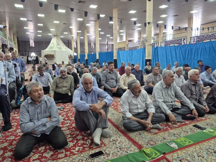 تصاویر/ اقامه نمازجمعه شهر پاریز