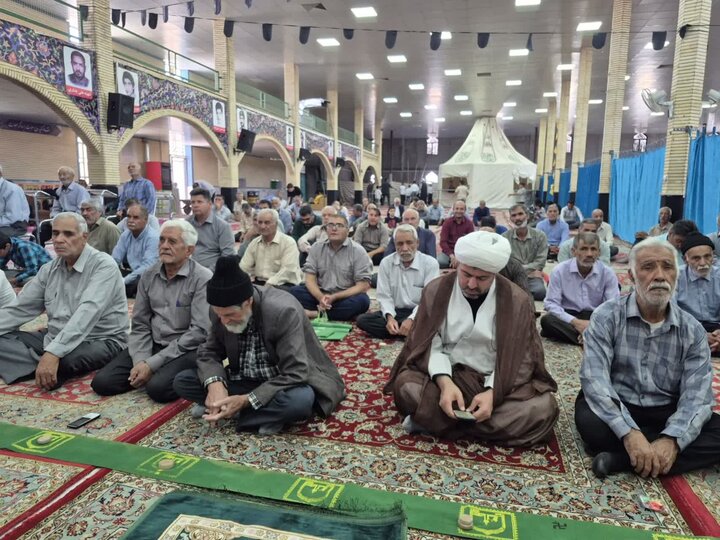 تصاویر/ اقامه نمازجمعه شهر پاریز