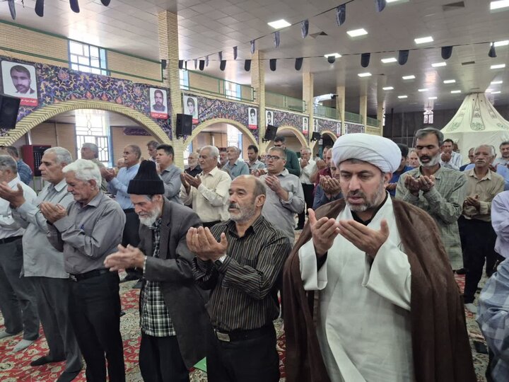 تصاویر/ اقامه نمازجمعه شهر پاریز