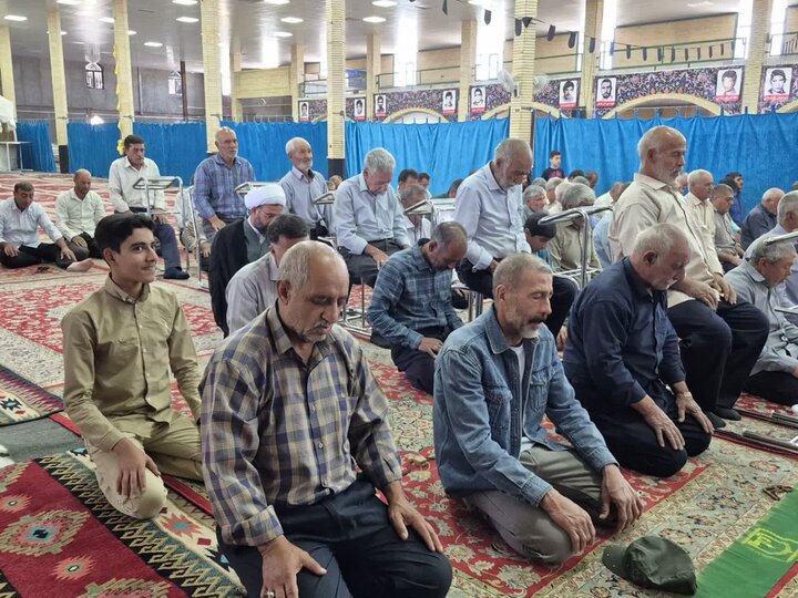 تصاویر/ اقامه نمازجمعه شهر پاریز