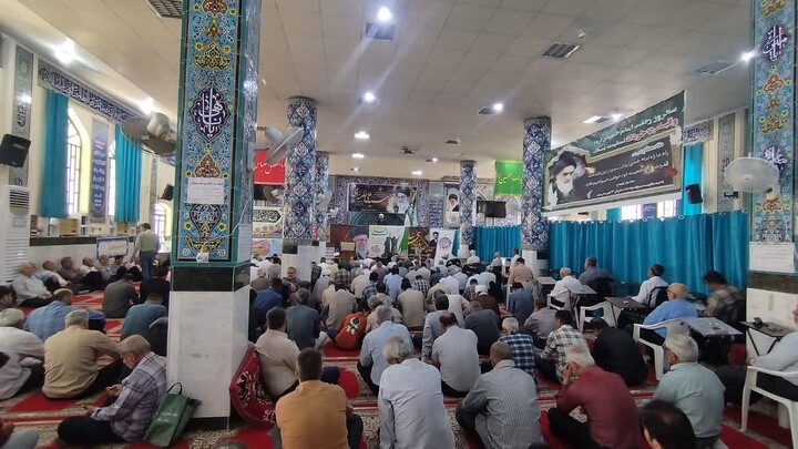 نماز جمعه دیلم به روایت تصویر