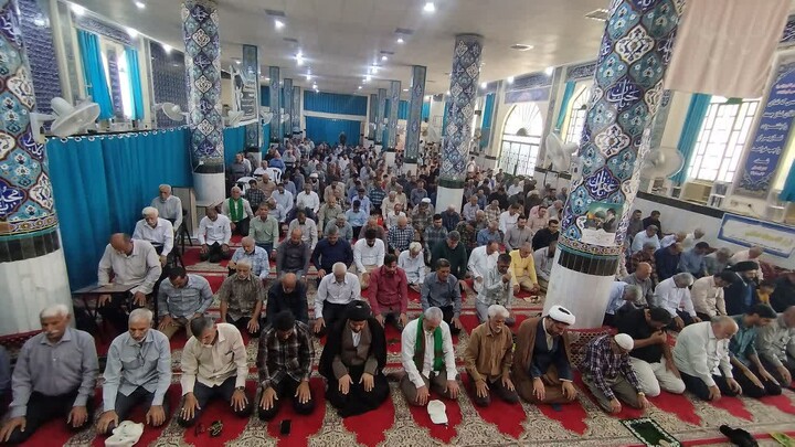 نماز جمعه دیلم به روایت تصویر