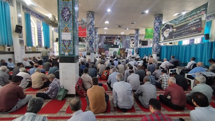 نماز جمعه دیلم به روایت تصویر