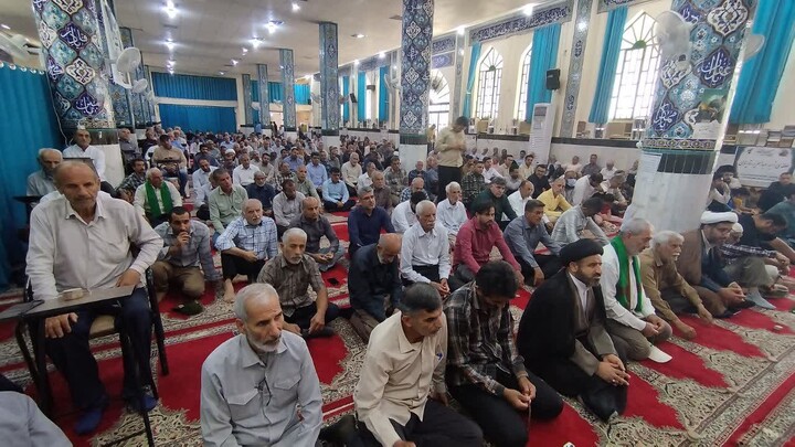 نماز جمعه دیلم به روایت تصویر