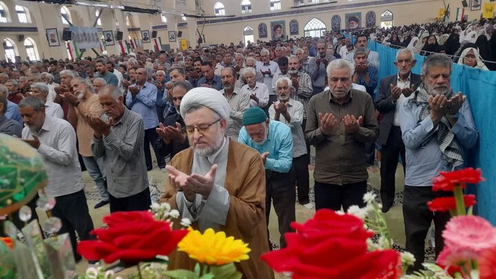 تصاویر/ اقامه نمازجمعه شهربابک