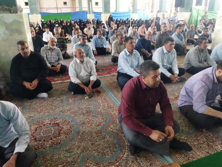 تصاویر/ اقامه نمازجمعه شهر محی آباد