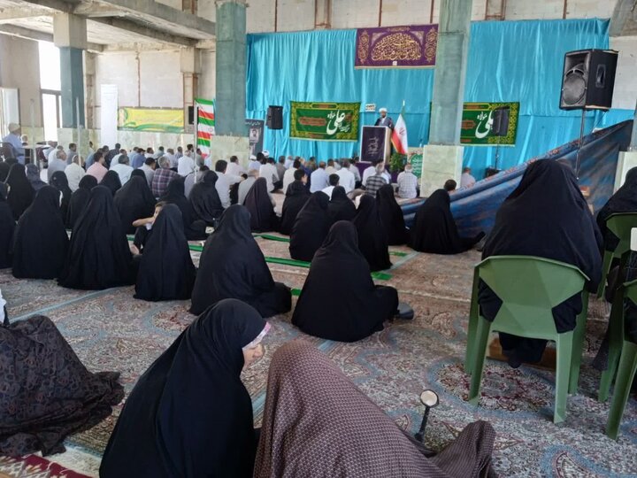 تصاویر/ اقامه نمازجمعه شهر محی آباد