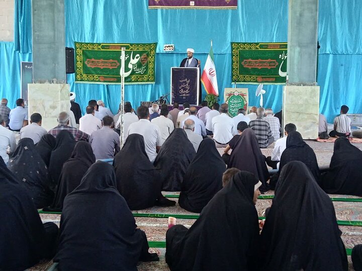 تصاویر/ اقامه نمازجمعه شهر محی آباد