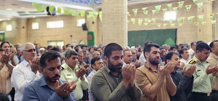 نماز جمعه کنگان به روایت تصویر