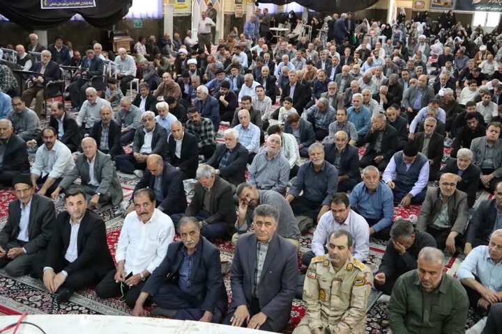 تصاویر/ اقامه نماز جمعه سلماس