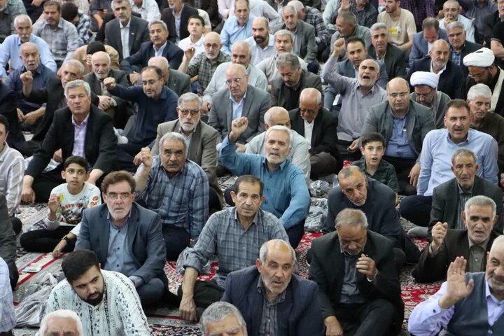 تصاویر/ اقامه نماز جمعه سلماس