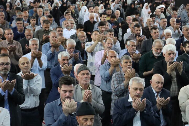 تصاویر/ اقامه نماز جمعه سلماس