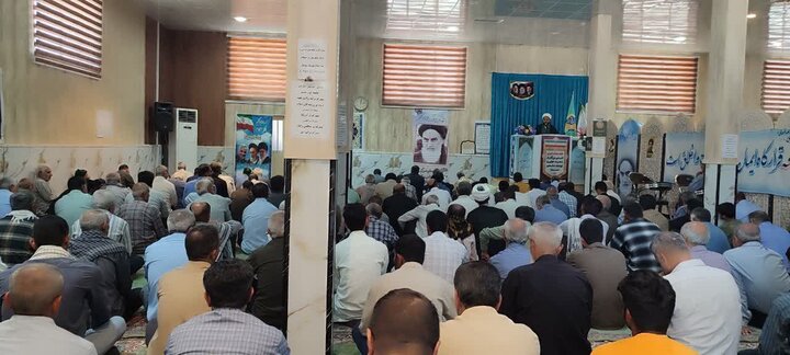 تصاویر/ اقامه نمازجمعه شهر منوجان
