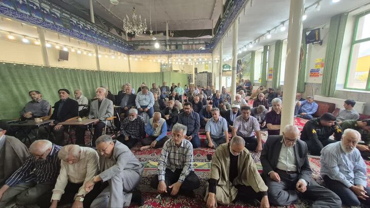 تصاویر / نماز عبادی سیاسی جمعه لاریجان