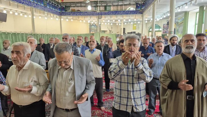 تصاویر / نماز عبادی سیاسی جمعه لاریجان