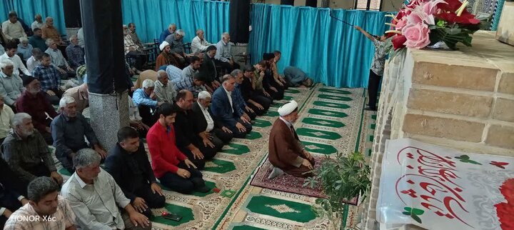 تصاویر/ اقامه نمازجمعه شهر ماهان