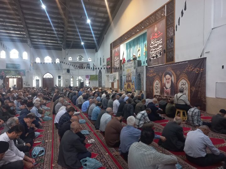تصاویر/ نماز عبادی سیاسی جمعه در شهرستان آمل