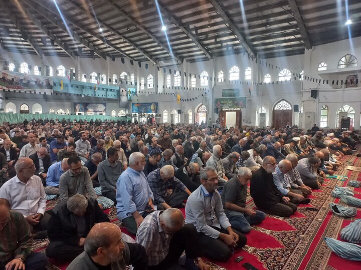 تصاویر/ نماز عبادی سیاسی جمعه در شهرستان آمل