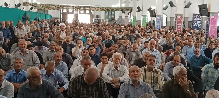 تصاویر/اقامه نماز عبادی سیاسی جمعه در ساوه