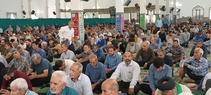 تصاویر/اقامه نماز عبادی سیاسی جمعه در ساوه