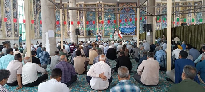 تصاویر/ اقامه نمازجمعه شهر بردسیر
