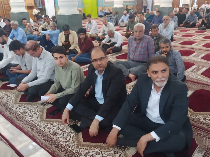 نماز جمعه برازجان به روایت تصویر