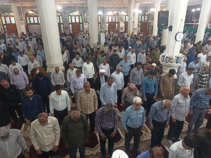 نماز جمعه برازجان به روایت تصویر