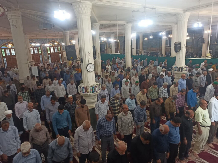 نماز جمعه برازجان به روایت تصویر