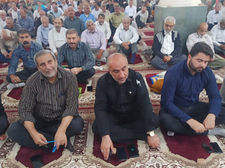 نماز جمعه برازجان به روایت تصویر