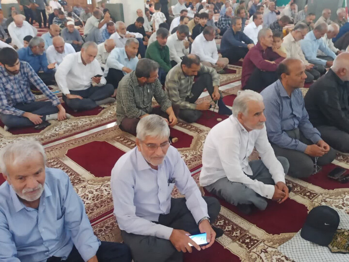 نماز جمعه برازجان به روایت تصویر