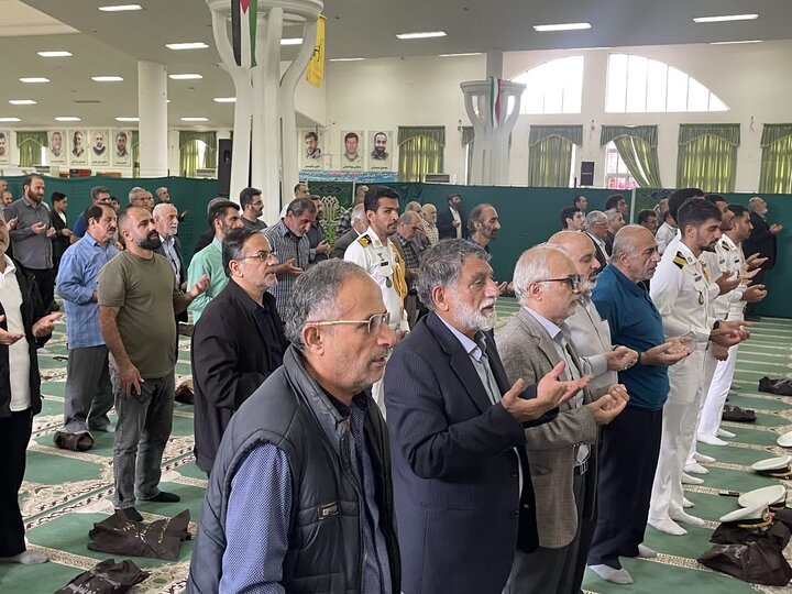 تصاویر/ نماز عبادی سیاسی جمعه در شهرستان نوشهر