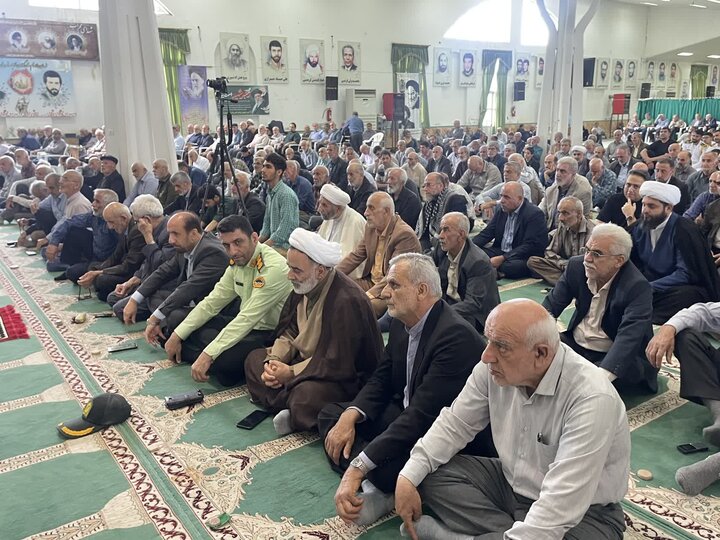 تصاویر/ نماز عبادی سیاسی جمعه در شهرستان نوشهر