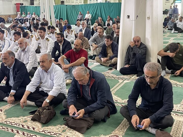 تصاویر/ نماز عبادی سیاسی جمعه در شهرستان نوشهر