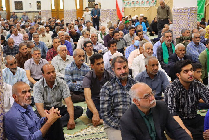 تصاویر/ نماز عبادی سیاسی جمعه شهرستان بافق