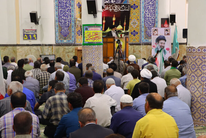 تصاویر/ نماز عبادی سیاسی جمعه شهرستان بافق