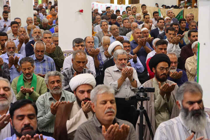 تصاویر/ نماز عبادی سیاسی جمعه شهرستان بافق