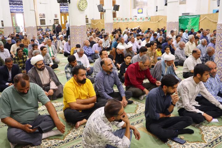 تصاویر/ نماز عبادی سیاسی جمعه شهرستان بافق