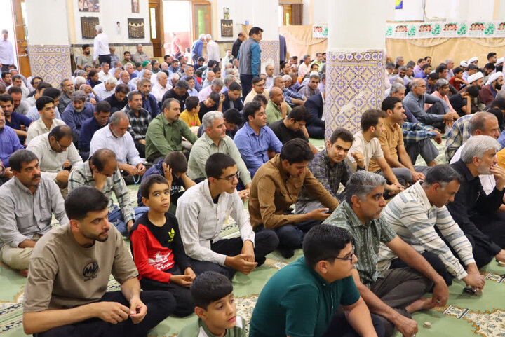 تصاویر/ نماز عبادی سیاسی جمعه شهرستان بافق